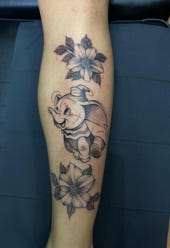 Elefanten Tattoo 