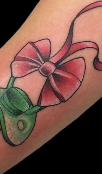 Schnuller Tattoo