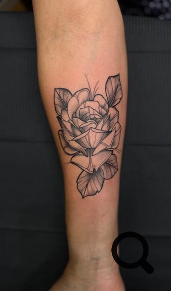 Blumen Tattoo